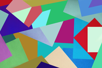 Multicolored bright abstract background