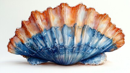 Decorative Clam Shell, Studio Art Piece