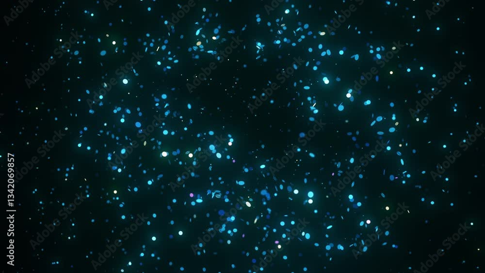 Poster glowing particles dynamically align to form a futuristic map of belgium. the animation features rota