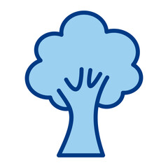 Tree Icon Single Vector Collection 