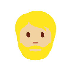 Blonde Bearded Man
