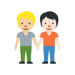 Two People Holding Hands
