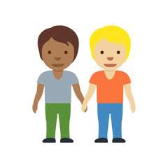 Fototapeta premium Two People Holding Hands 