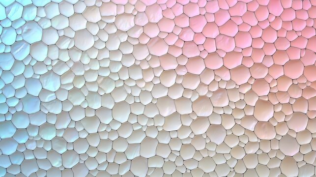 Vibrant and colorful background made up of numerous small white and pink dots. The dots are scattered throughout the background, creating a visually interesting and dynamic composition