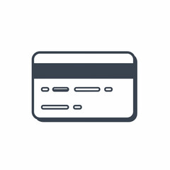 Payment card icon in 3D style with dashed lines on white background, finance