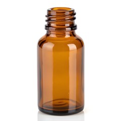 brown bottle with a medicine