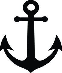 anchor on a white background