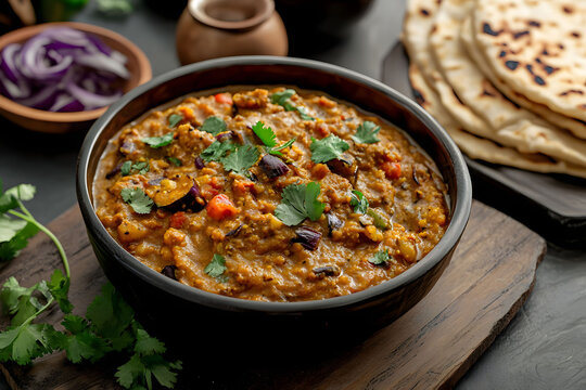 Delicious Indian Baingan Bharta: A Warm and Flavorful Vegan Curry