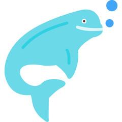 Obraz premium Beluga Icon