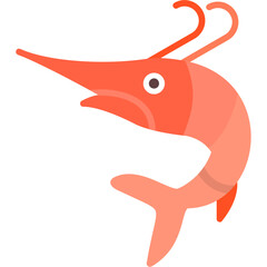Obraz premium Prawn Icon