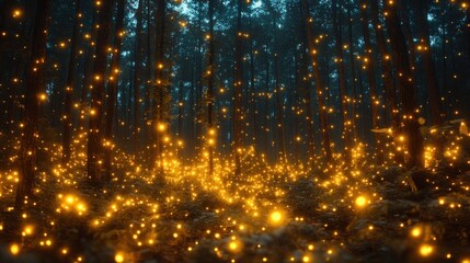 Enchanted Forest: A Night of Magical Lights