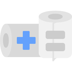 Obraz premium Gauze bandage Icon