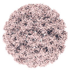 Virus pixel art