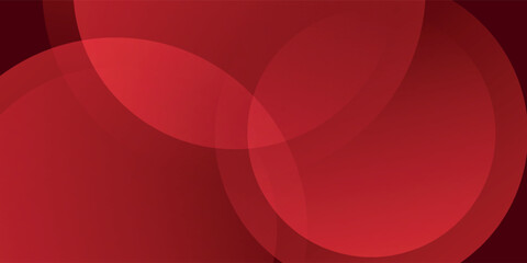 Red abstract background. Dynamic shapes composition. Eps10 vector
