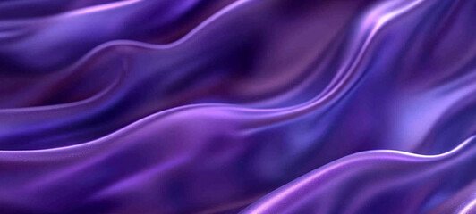 Fototapeta premium Royal purple abstract background luxury elegant futuristic shiny smooth waves. Stylish purple abstract design. Dynamic waves flow across a metallic textured background. Beautiful concept holiday, silk