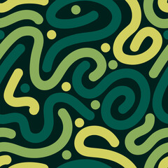 Jungle Rhythm Wild Nature Abstract Energy Background