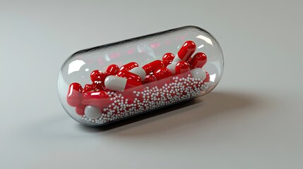 Medicine and capsules