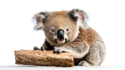 Fototapeta premium Adorable Koala Bear Cub Closeup