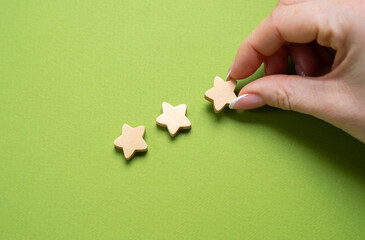 Give a three star rating. Online reviews. Top quality, exceptional service, outstanding performance.