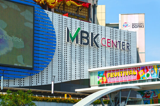 Thailand, Bangkok - March-04-2025 - The famous MBK shopping mall in Bangkok Central