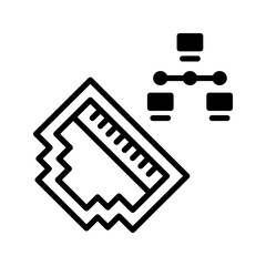 Ethernet icon set flat vecktor trendy popular simple