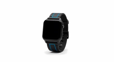 Fototapeta premium Sleek Smartwatch with Teal Strap