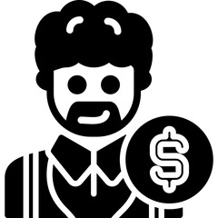 Man Icon Vector Element
