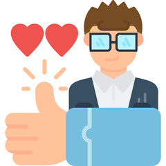 Like Icon Vector Element