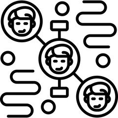 Bioengineering Icon Vector Element