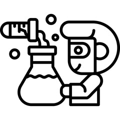 Chemistry Icon Vector Element