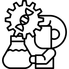 Chromosome Icon Vector Element