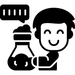 Chemical Icon Vector Element