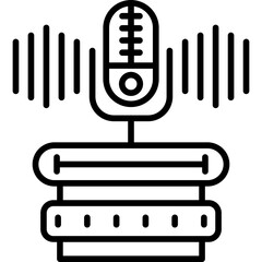 Microphone Icon Vector Element