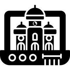 Television Icon Vector Element