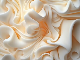純粋な流れ - 抽象的な曲線美の世界 Ethereal Flow - A World of Abstract Curvilinear Beauty