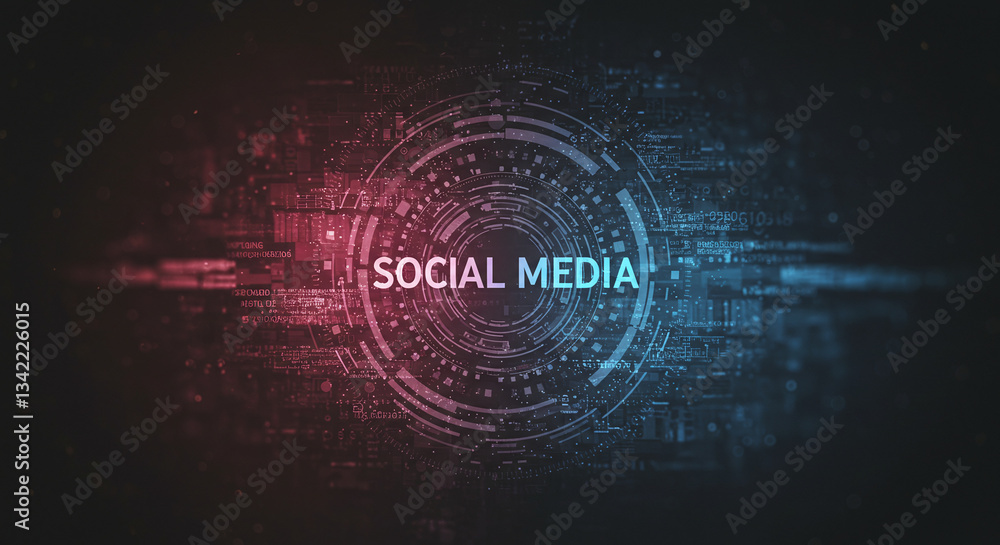 Poster the core of connectivity: a digital composition highlighting 
