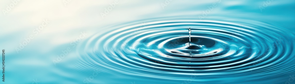 Poster close-up view of rippled water surface creating mesmerizing texture and movement in nature
