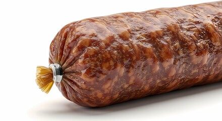 Drycured Salami Sausage Closeup