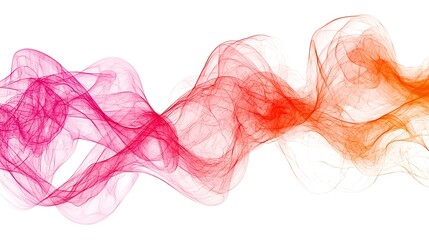 Abstract Flowing Color Forms Background