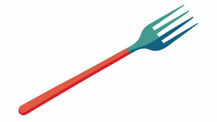Fork on a White Background