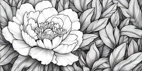 Pen and Ink Botanical Illustration