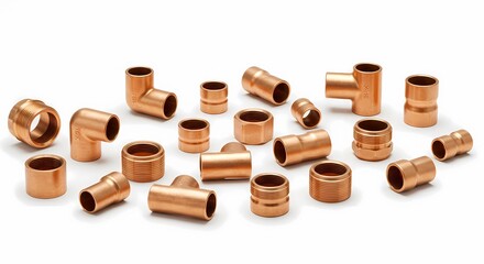 Copper Pipe Fittings Variety  Precision