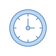 Clock vector icon 