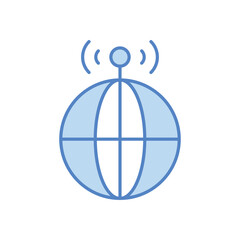 Networking vector icon 