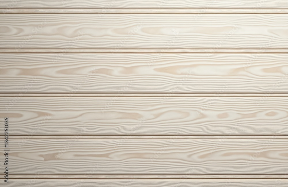 Poster Wooden planks table with natural grain texture. Empty wooden board, floor background. Pale desk panel for design showcases. Timber material surface with rough pattern. Top view of carpentry backdrop.