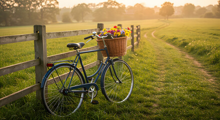 Fototapeta premium bicycle in the park