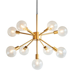 Gold Sputnik Chandelier