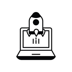 Start Platform vector icon