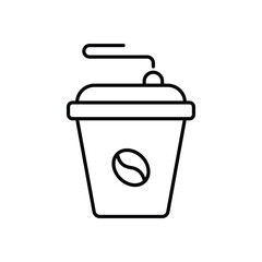 Coffee vector icon 