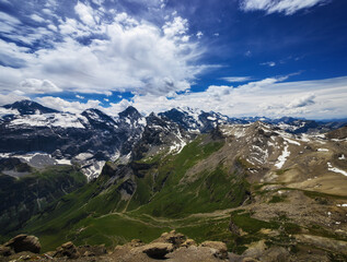 Schilthorn - the summit of the Bernese Aplps - Switzerland